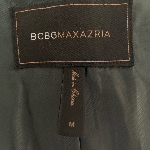 BCBG Maxazria Wool Blend Blazer Black Size Medium - Picture 4 of 8